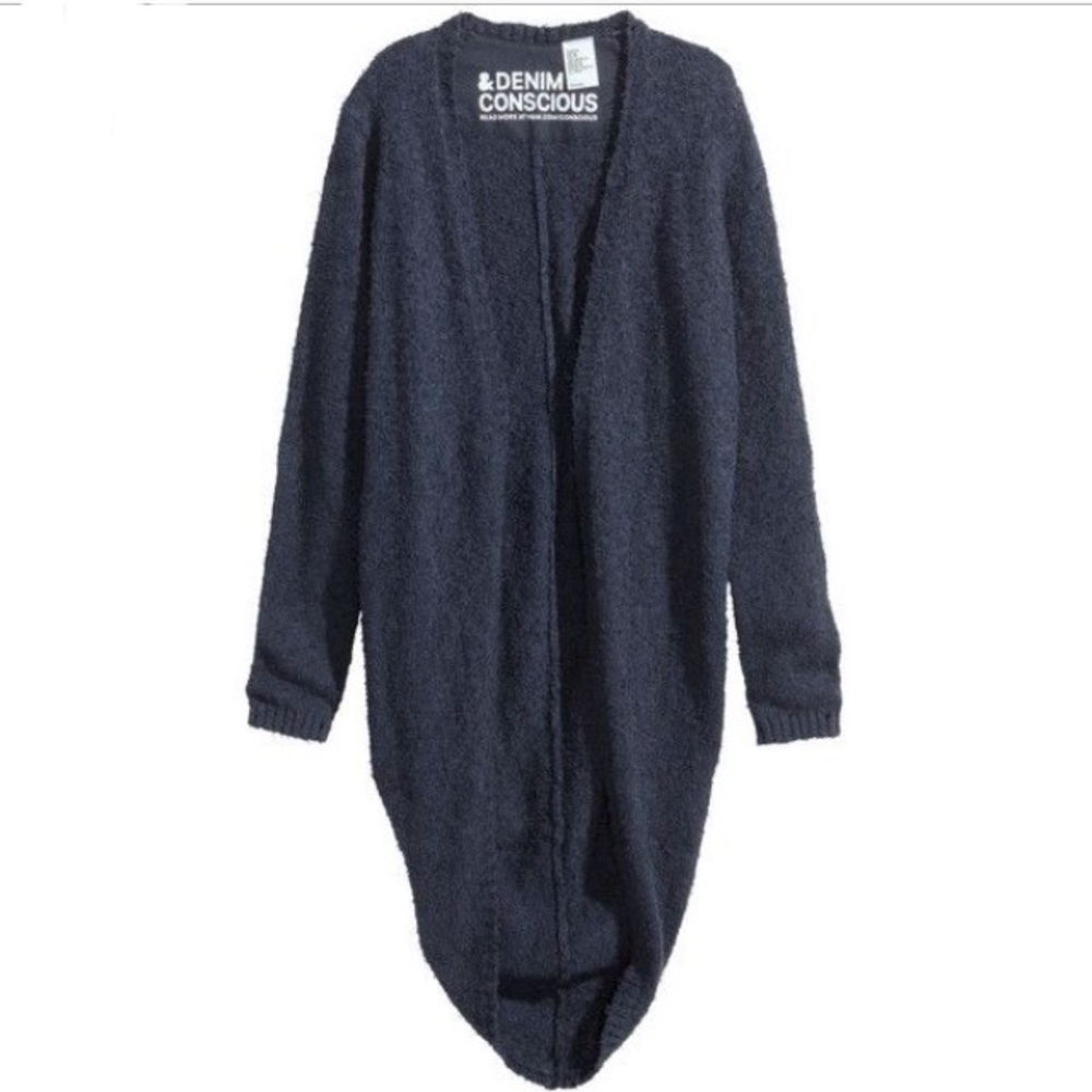 H&M Conscious long cardigan duster-Organic cotton